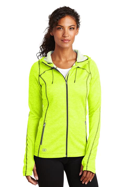 Keep Warm In Our Ogio Endurance Ladies Pursuit Full Zip Made With 100