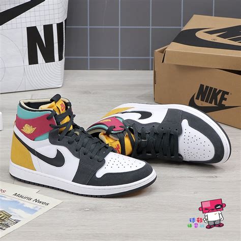 球鞋補習班 6折優惠 NIKE AIR JORDAN 1 ZOOM CMFT 灰彩色 全氣墊 麂皮 CT0978 016 蝦皮購物