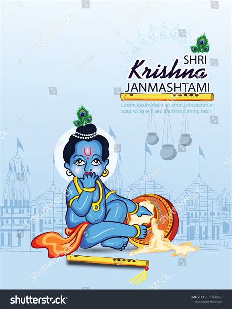 914 Janmashtami Calligraphy Images Stock Photos Vectors Shutterstock