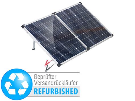 Revolt Faltsolarmodule Faltbares Mobiles Solar Panel Versandr Ckl Ufer