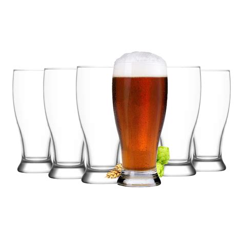 Set De Vaso Cervecero Brotto Ml Cristal Pack