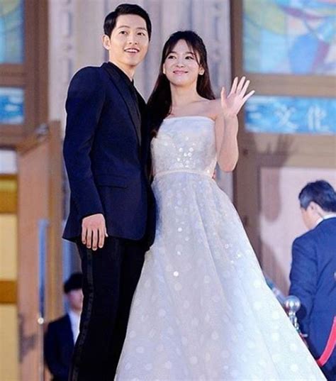 Song Joong Ki Wedding : Song Joong Ki Hye Kyo Wife Featured Descendants ...