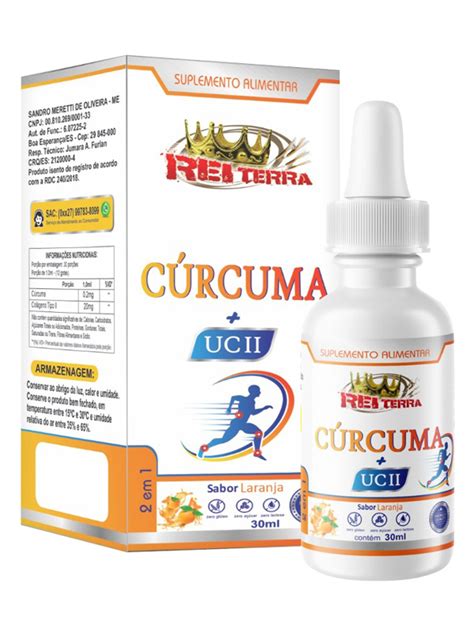 Gota Cúrcuma UC II 30ml REI TERRA