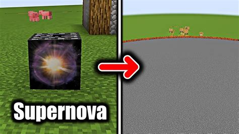 Supernova In Minecraft Youtube