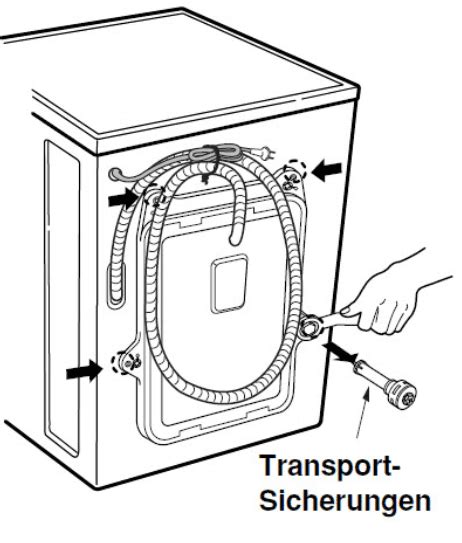 Waschmaschinen Transportsicherung Funktion Und Nutzen