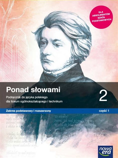 Ponad słowami 2 Część 1 Język polski dla liceum i technikum