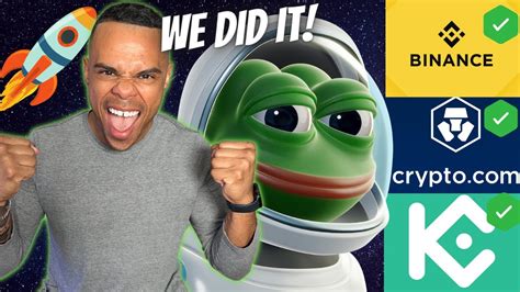 Pepe We Did It Binance Kucoin All List Pepe 🚀🐸🚀🐸🚀🐸🚀🐸