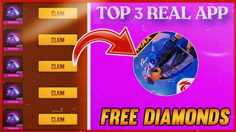 Top Real Free Fire Diamond Apps How To Get Free Diamonds In