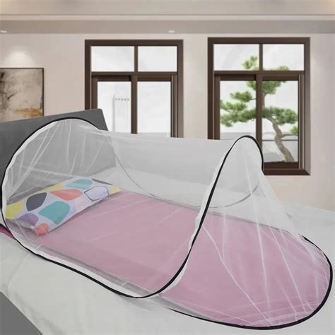 WNGSHA Portable And Foldable Single Dormitory Camping Mosquito Net With