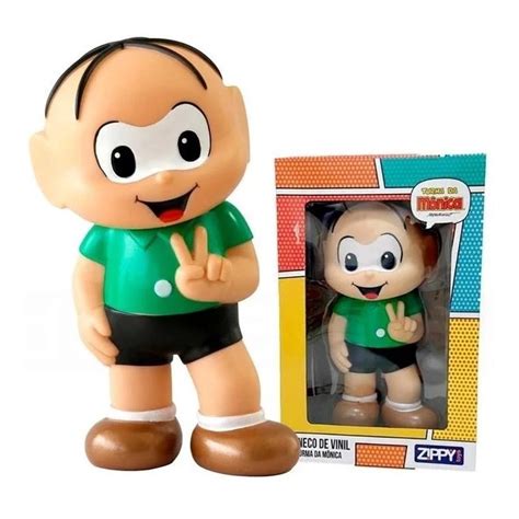 Boneco Cebolinha Turma Da Monica Vinil Cm Shopee Brasil