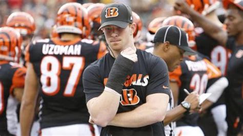 Cincinnati Bengals Andy Dalton Tyler Eifert Out For Game Vs Steelers