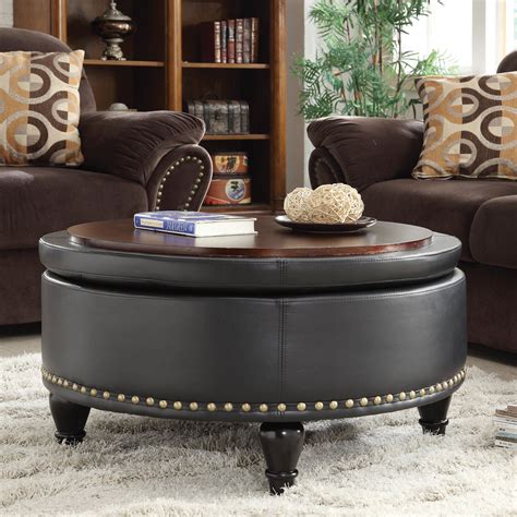 Leather Coffee Table Making A Stylish Statement In Your Home Coffee