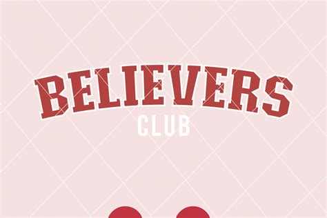 Believers Club SVG PNG Kayla Makes