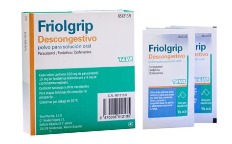 Friolgrip Descongestivo Polvo Para Soluci N Oral Farmacia Ortopedia