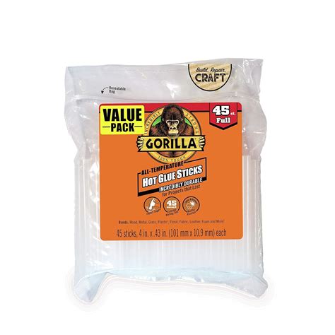 Gorilla Dual Temp Full Size Hot Glue Gun Kit And Similar Items