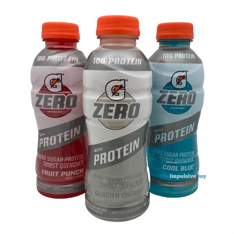 Gatorade Zero Sugar With Protein Sports Drinks Variety Pack, 15 ...