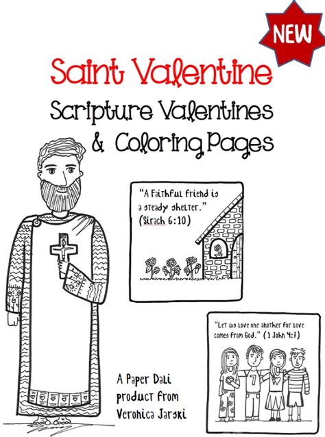 Catholic Valentines Day Coloring Pages