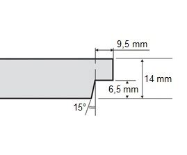 Потолочная плита РИТЕЙЛ RETAIL Tegular 24 600x600x14: описание