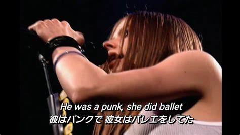 【和訳】avril Lavigne Sk8er Boi Live At Buffalo 2003 Youtube