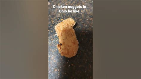 Ohio Chicken Nuggets Be Like Youtube