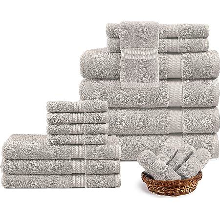 Amazon Lane Linen Piece Towels For Bathroom Cotton Zero