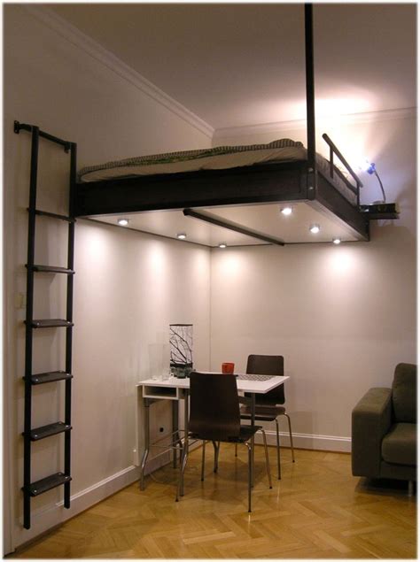 19 Cool Adult Loft Bed With Stairs Designs