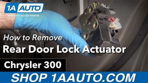 How To Replace Rear Door Lock Actuator 05 10 Chrysler 300 Youtube