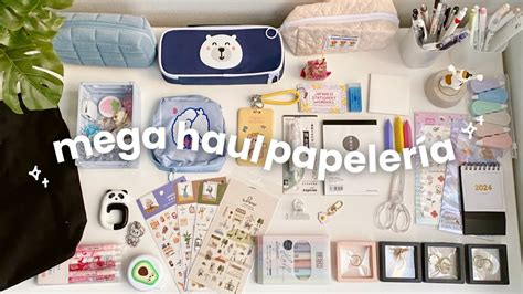 Mega Haul Papeleria Con Stationery Pal Sorteo Internacional