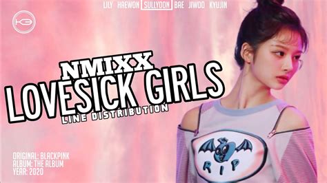 How Would NMIXX Sing Lovesick Girls By BLACKPINK Line Distribution