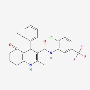 N 2 Chloro 5 Trifluoromethyl Phenyl 2 Methyl 4 2 Methylphenyl 5