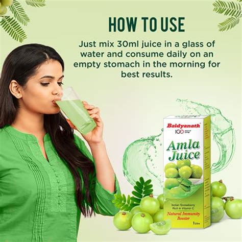 Baidyanath Amla Juice L Rich In Vitamin C And A Natural Immunity