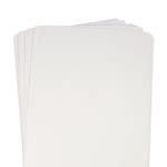 White 130gsm Flame Retardant Paper Sheets Specilaist Print Creative