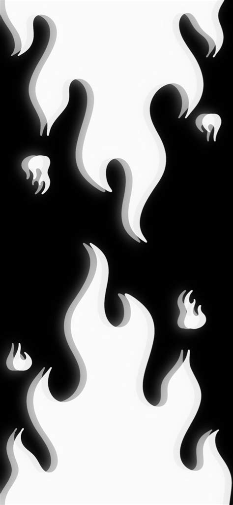 White Fire Wallpaper