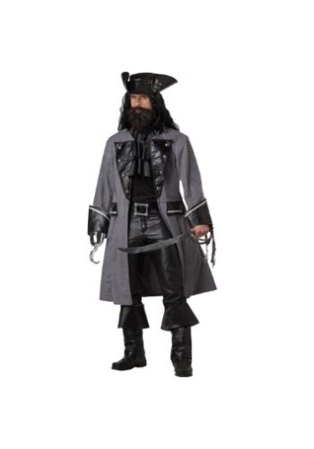 Mens Blackbeard Pirate Costume