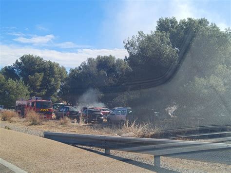 Policía Nacional Investiga El Incendio De Vehículos En La Romeria