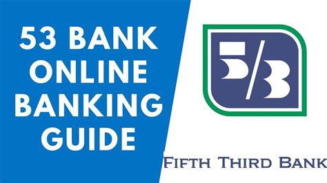 Fifth Third Bank Online Banking Guide Bank Login Youtube