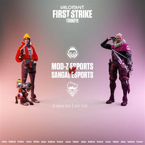 Mod Z Esports Valorant First Strike On Behance