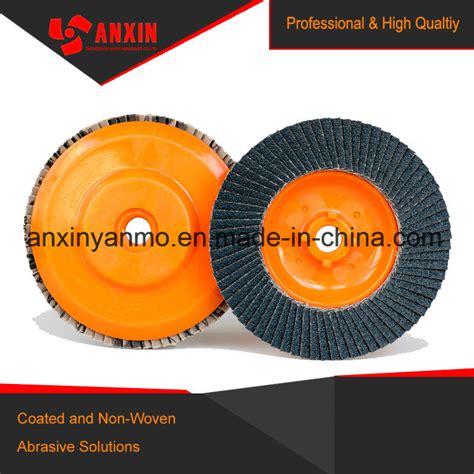 Nylon Backing Pad Flap Disc With 5 8 11 And M14 Thread China Flap