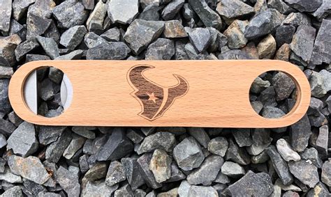 Houston Texans Bottle Opener Laser Engraved Etsy