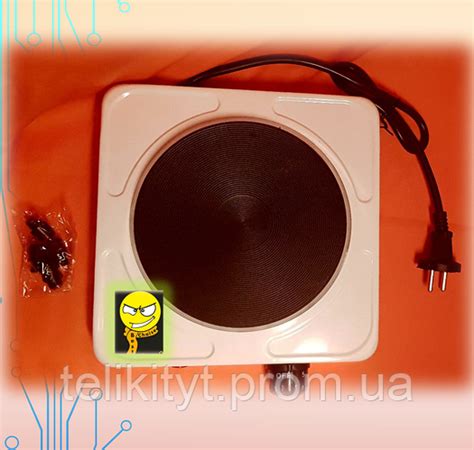 Электроплита Hot Plate JX 1010A на 1 конфорку настольная плита блин настольная белая цена