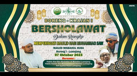 Live Boreng Krajan I Bersholawat Bersama Habib Alwi Lumajang Habib