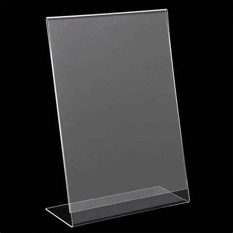 A Acrylic Poster Menu Sign Holder Perspex Leaflet Display Stand Buy