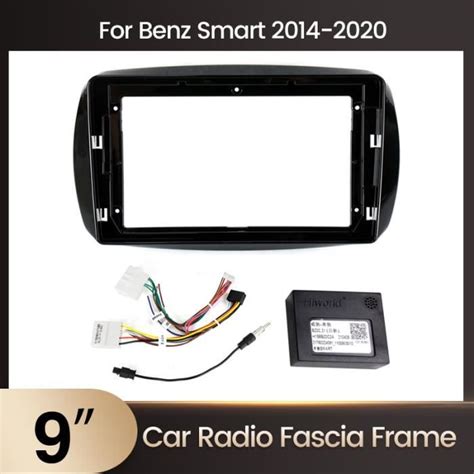 BZ13 Panneau De Radio Fascia 9 Pouces Pour SMART ForTwo BR451 Kit