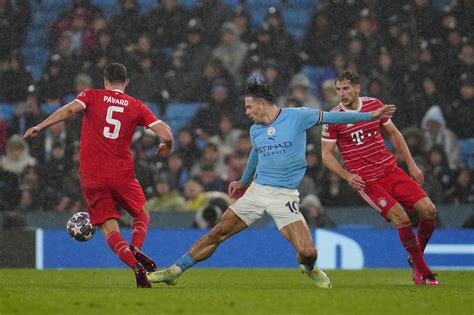 Man City Vs Bayern Munich Champions League Manchester City 3 0 Bayern Munich Goals And