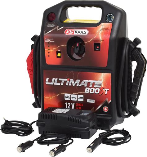 KS TOOLS 12 V Booster Baterii Mobilne Urz Dzenie Startowe 850 A KS