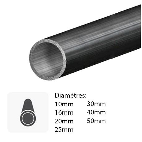 Barre de Tube Rond de Précision en Acier Brut Sur Mesure CSM Métal