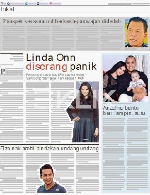 Linda Onn Diserang Panik KLiK