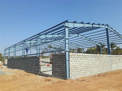 Prefab Steel Factory Roofing Shed For Shop At Rs 145 Square Feet In