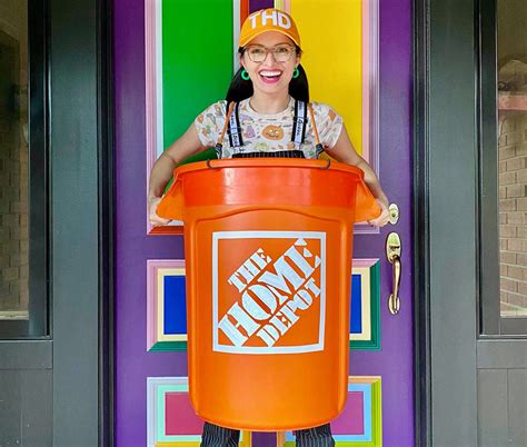 Diy Home Depot Bucket Halloween Costume The Home Depot