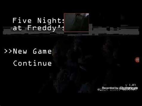 Five Night At Freddy S Primera Noche Youtube